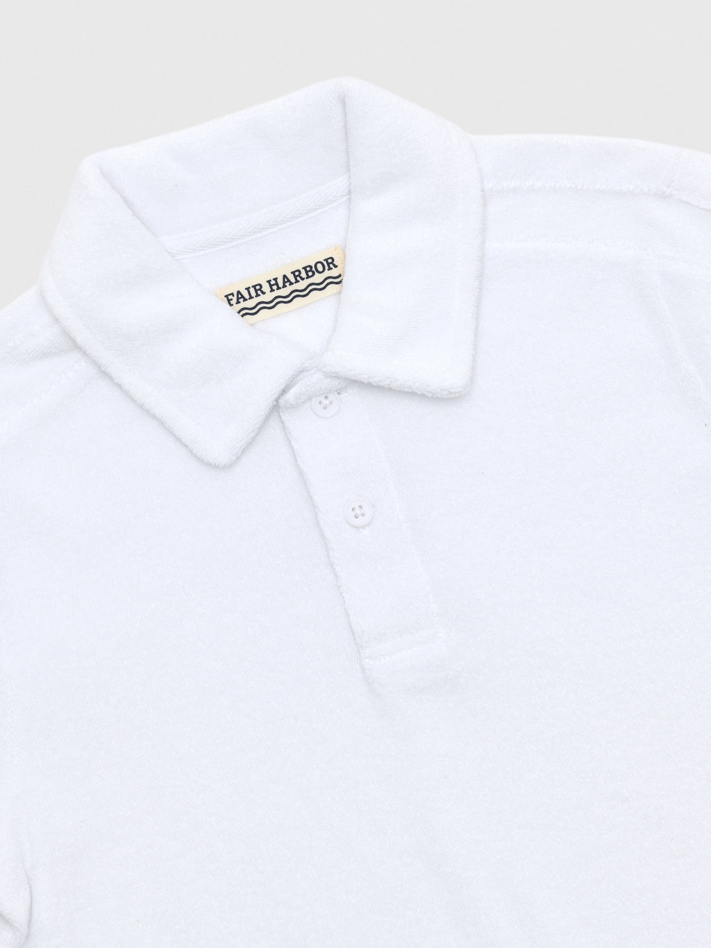 Fair Harbor Boys' The Ravello Terry Polo - Saint Bernard