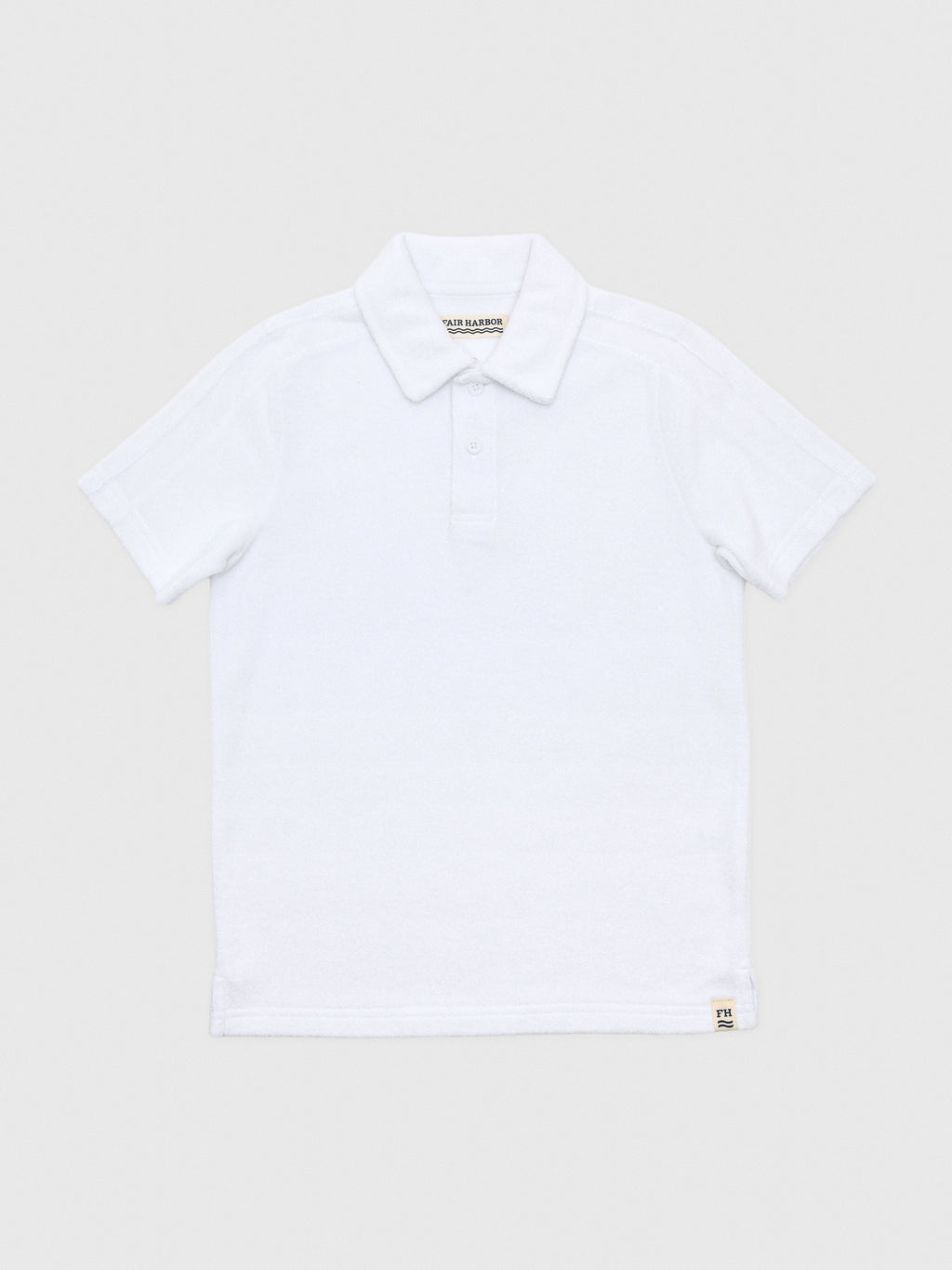 Fair Harbor Boys' The Ravello Terry Polo - Saint Bernard