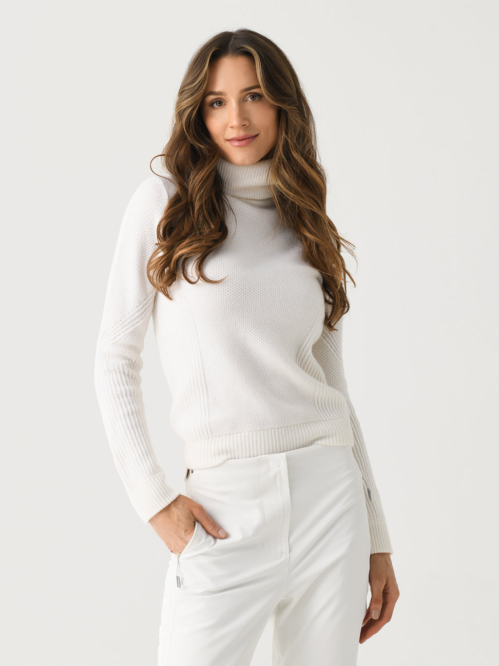 Sease Women's Avery Turtleneck - Saint Bernard