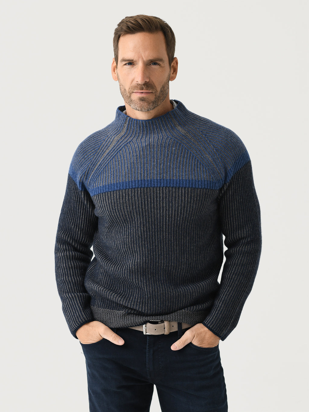 Sease Men's Dinghy Mock Sweater - Saint Bernard