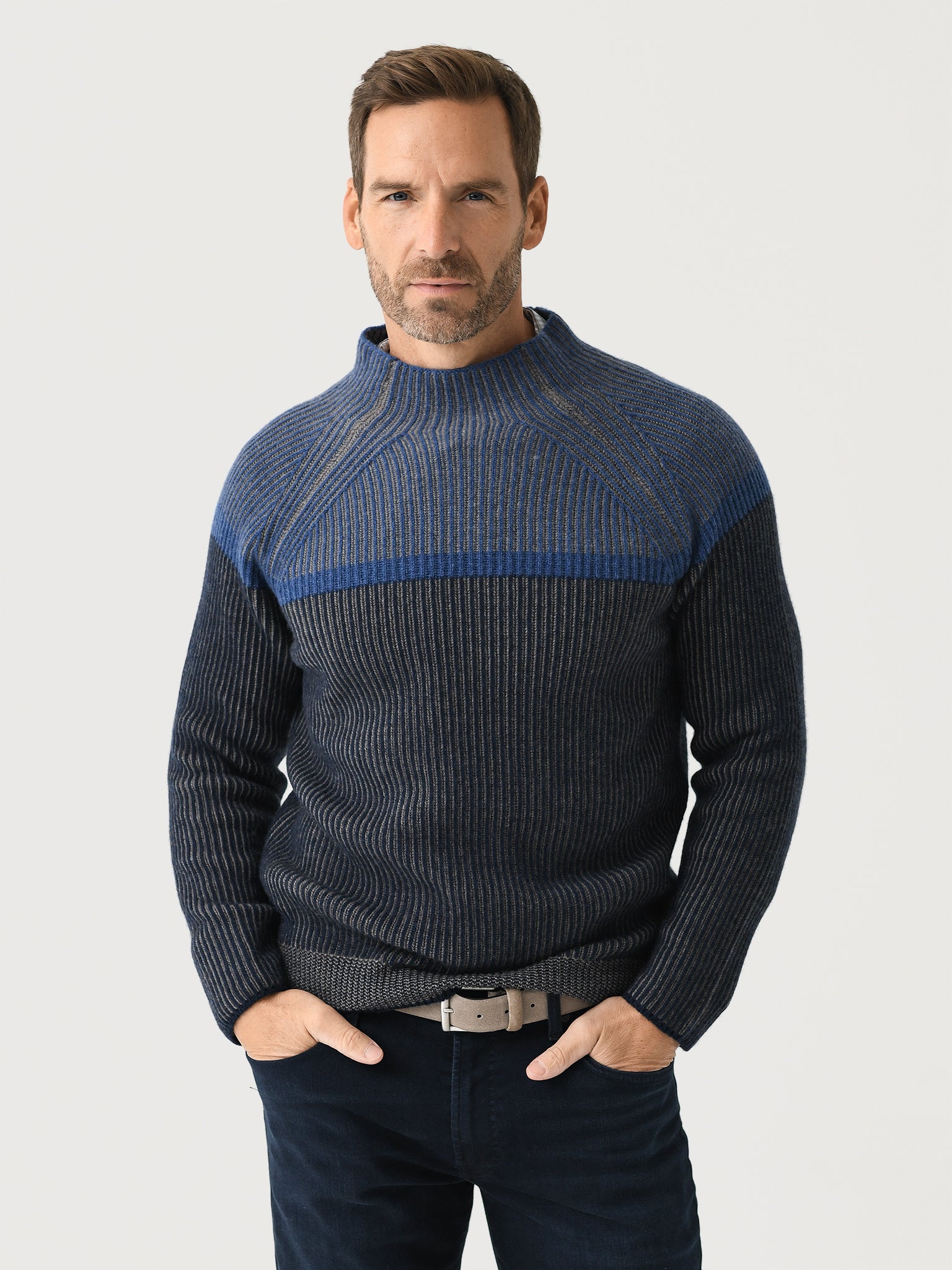 Sease Men's Dinghy Mock Sweater - Saint Bernard