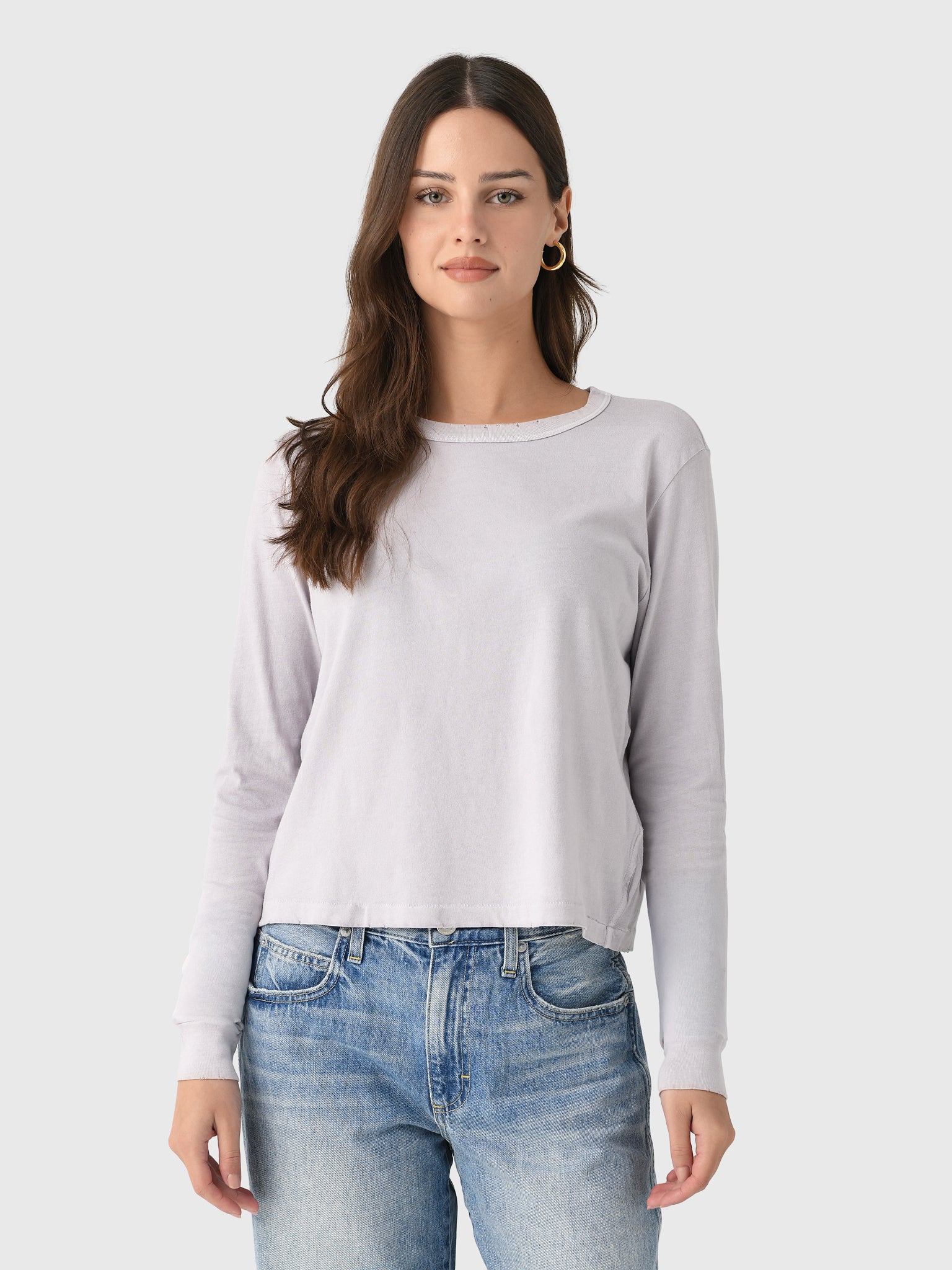 AMO Women's Lovey Long Sleeve Tee - Saint Bernard
