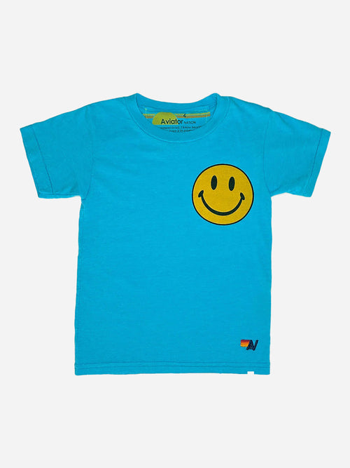 Aviator Nation Kids' Smiley 2 Tee - Saint Bernard