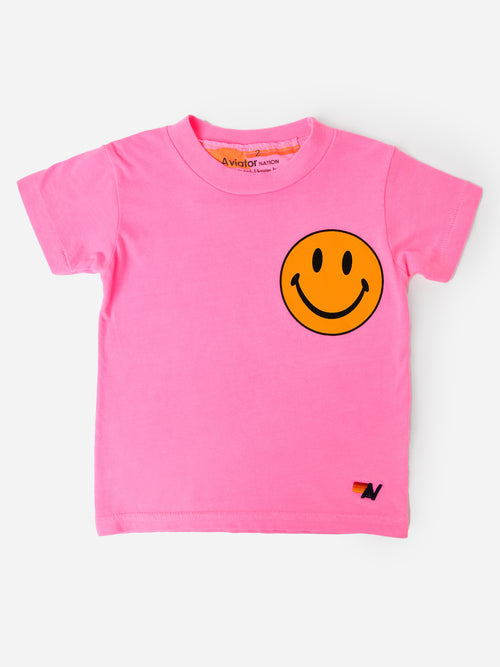 Aviator Nation Kids' Smiley 2 Tee - Saint Bernard