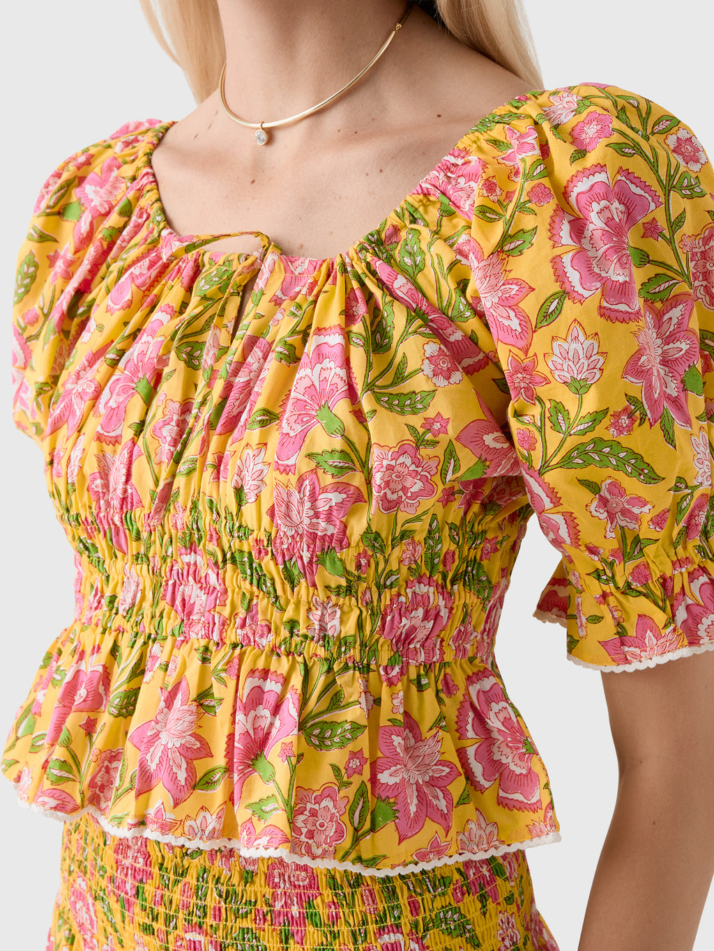 Pink City Prints Women's Katie Top - Saint Bernard