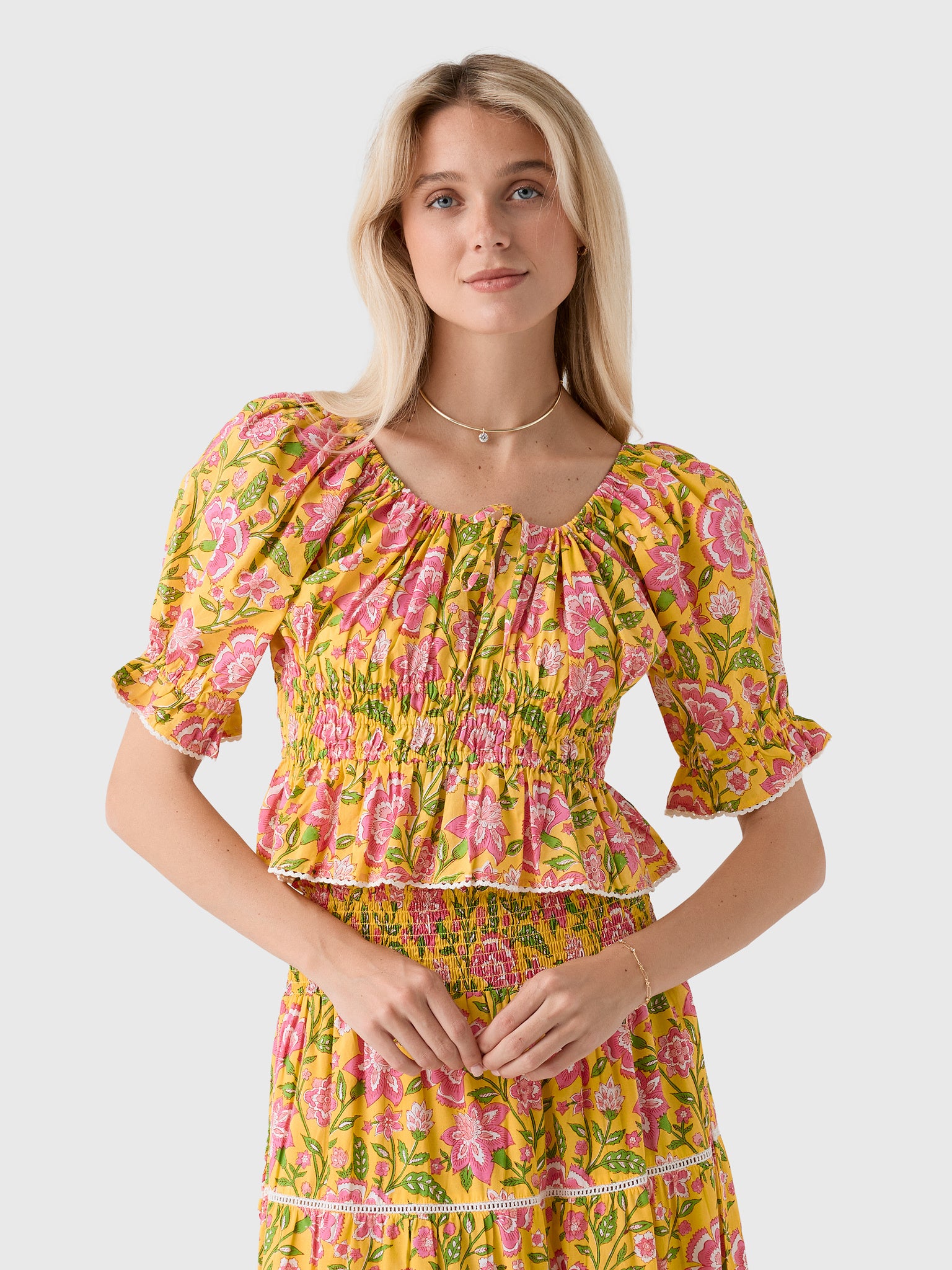 Pink City Prints Women's Katie Top - Saint Bernard