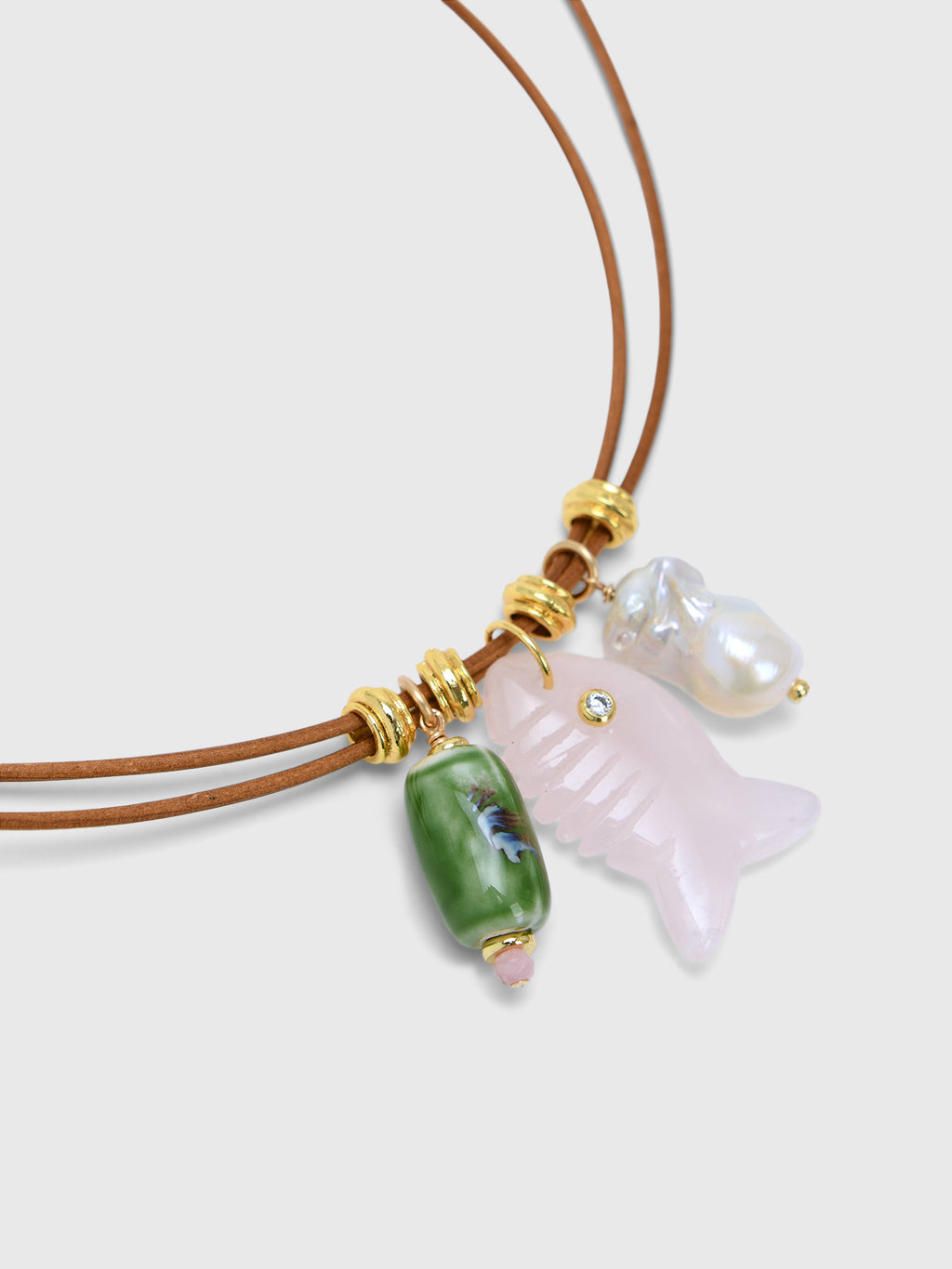 Knotty Bling Krew Necklace