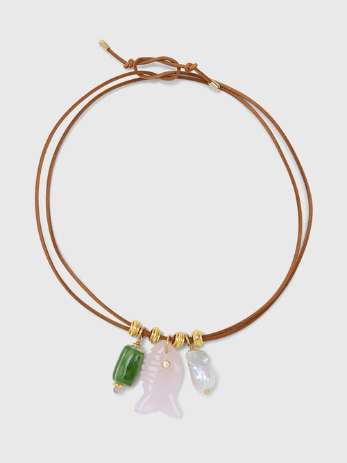 Knotty Bling Krew Necklace