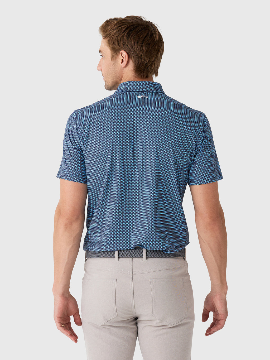 Sun Day Red Men's Refined Signals Polo - Saint Bernard