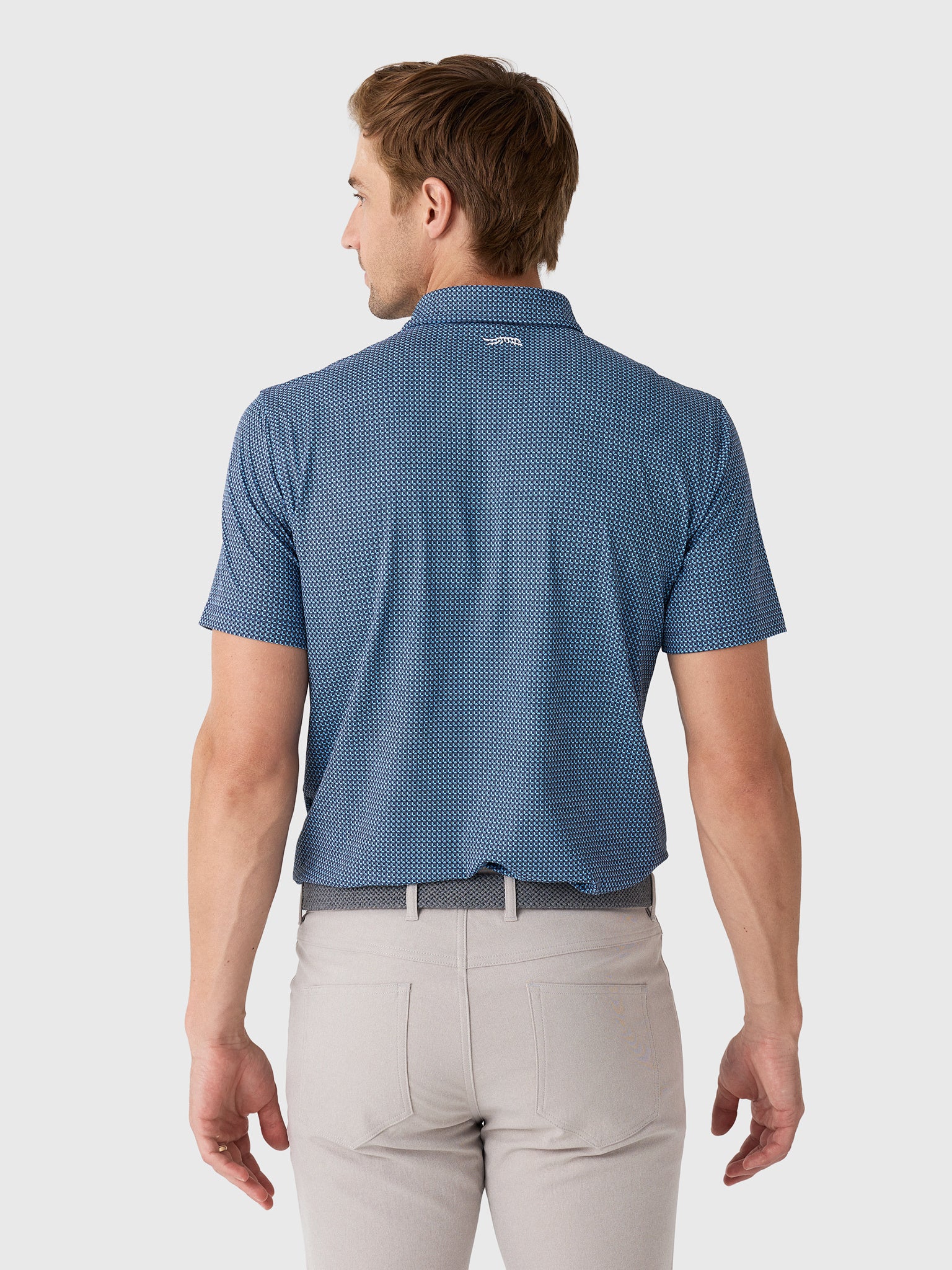 Sun Day Red Men's Refined Signals Polo - Saint Bernard