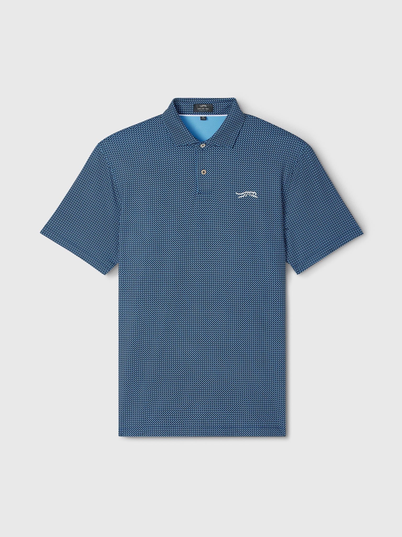 Sun Day Red Men's Refined Signals Polo - Saint Bernard