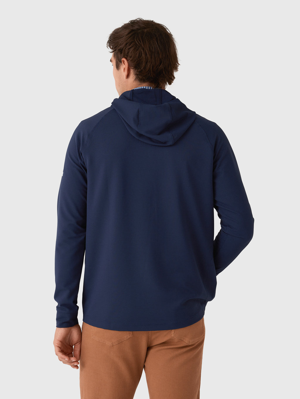 Sun Day Red Men's Training Corded Hoodie - Saint Bernard