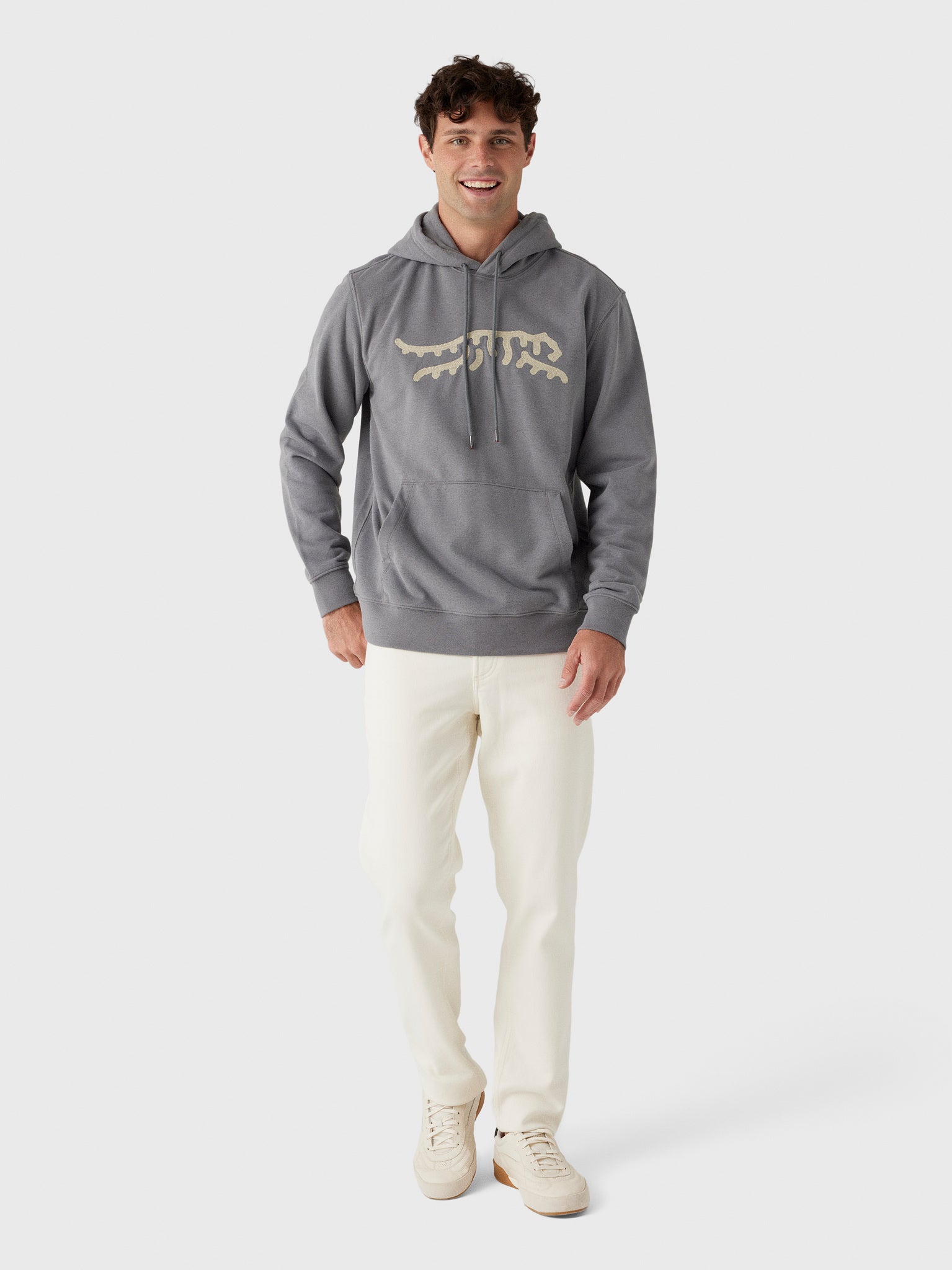 Sun Day Red Men's Icon Chain Stitch Hoodie - Saint Bernard