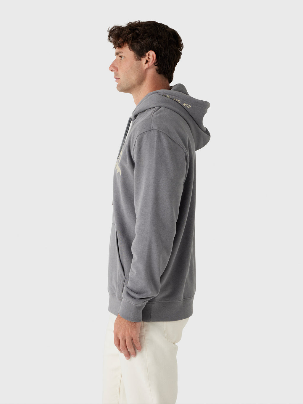Sun Day Red Men's Icon Chain Stitch Hoodie - Saint Bernard