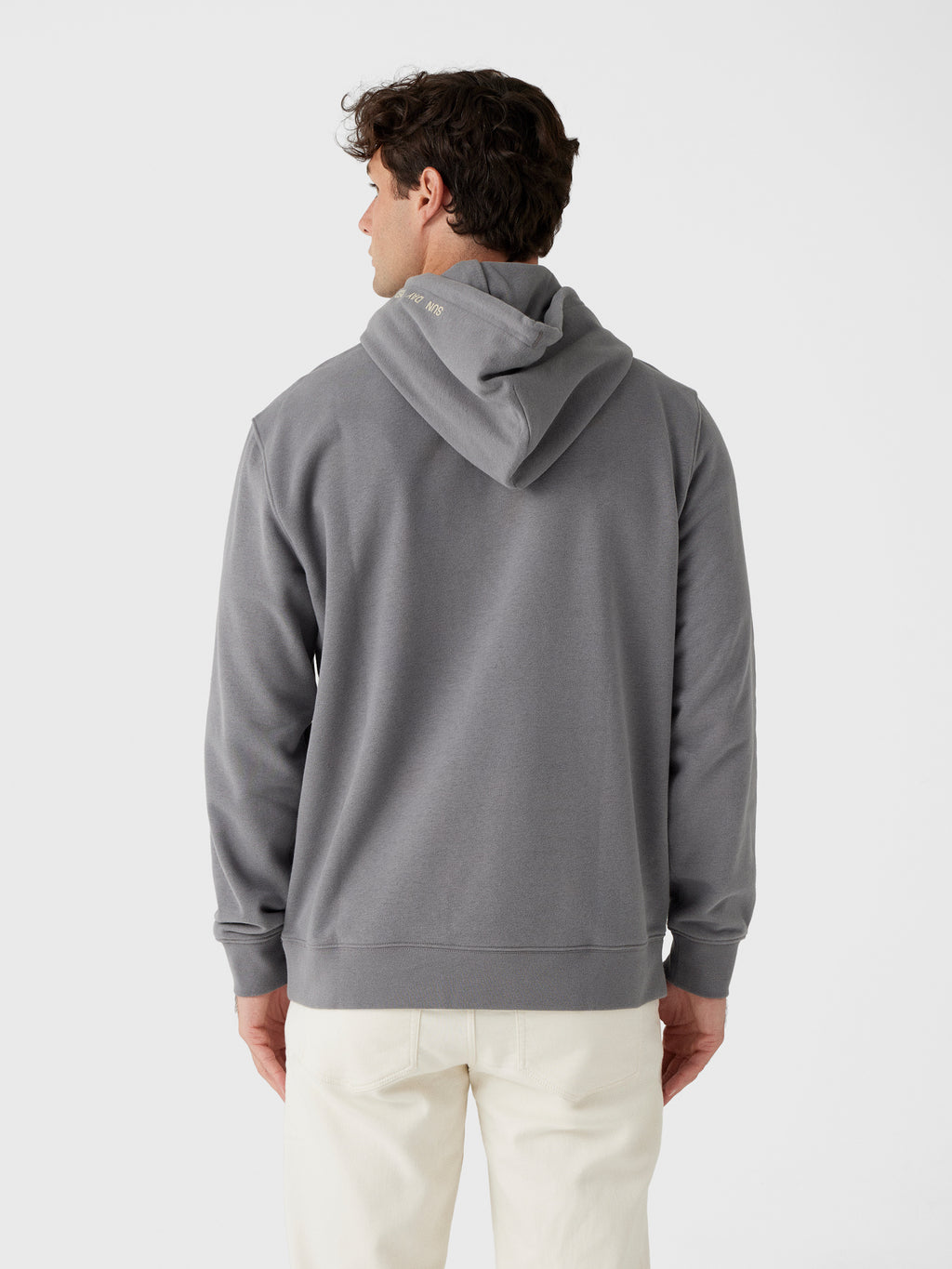 Sun Day Red Men's Icon Chain Stitch Hoodie - Saint Bernard