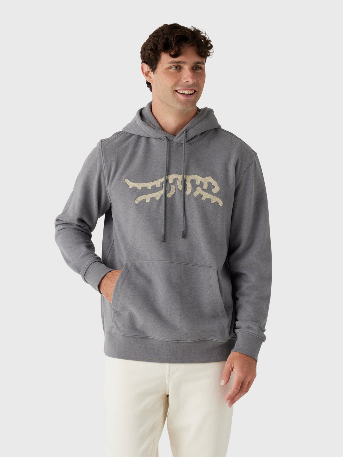 Sun Day Red Men's Icon Chain Stitch Hoodie - Saint Bernard