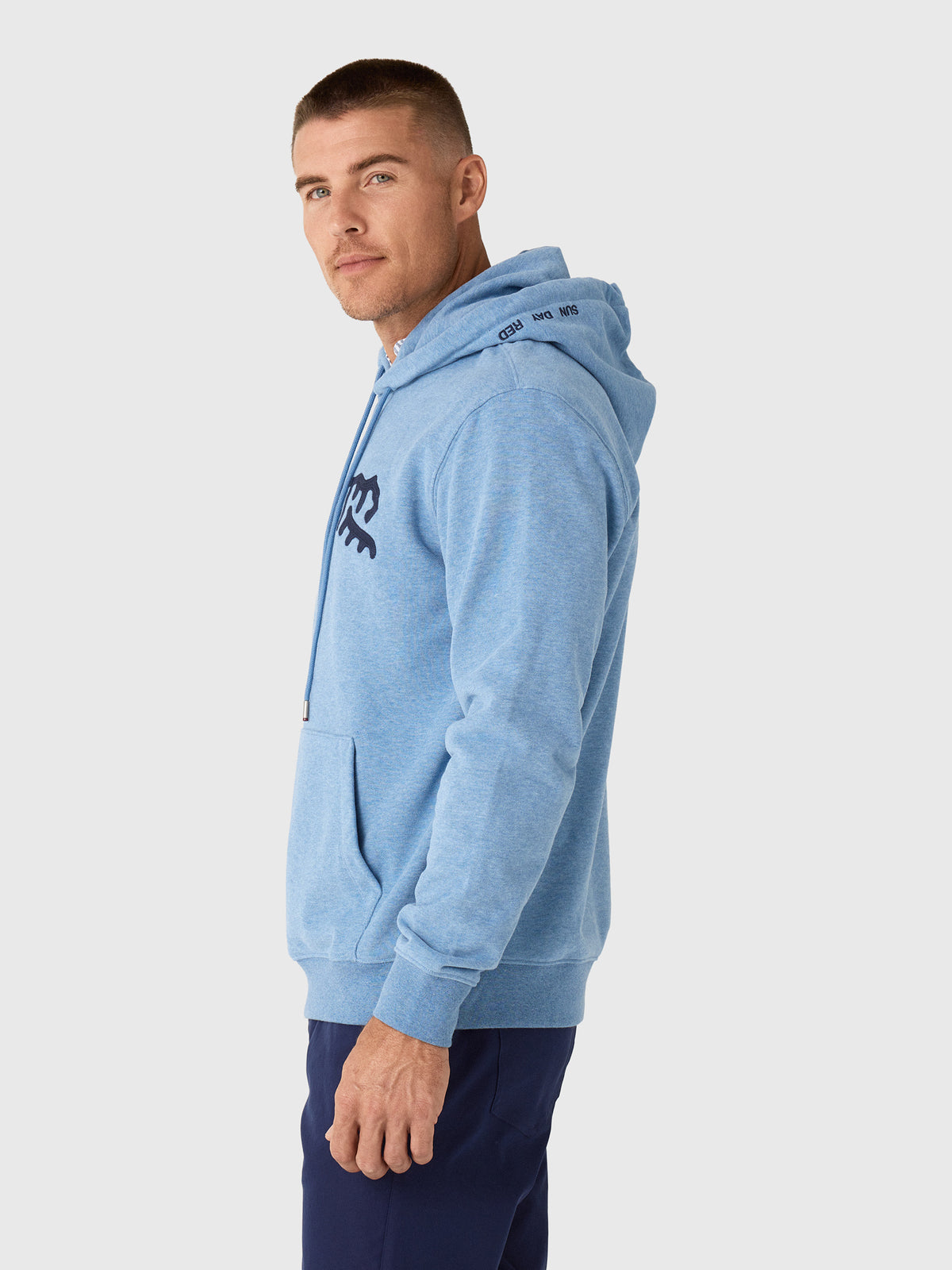 Sun Day Red Men's Icon Chain Stitch Hoodie - Saint Bernard