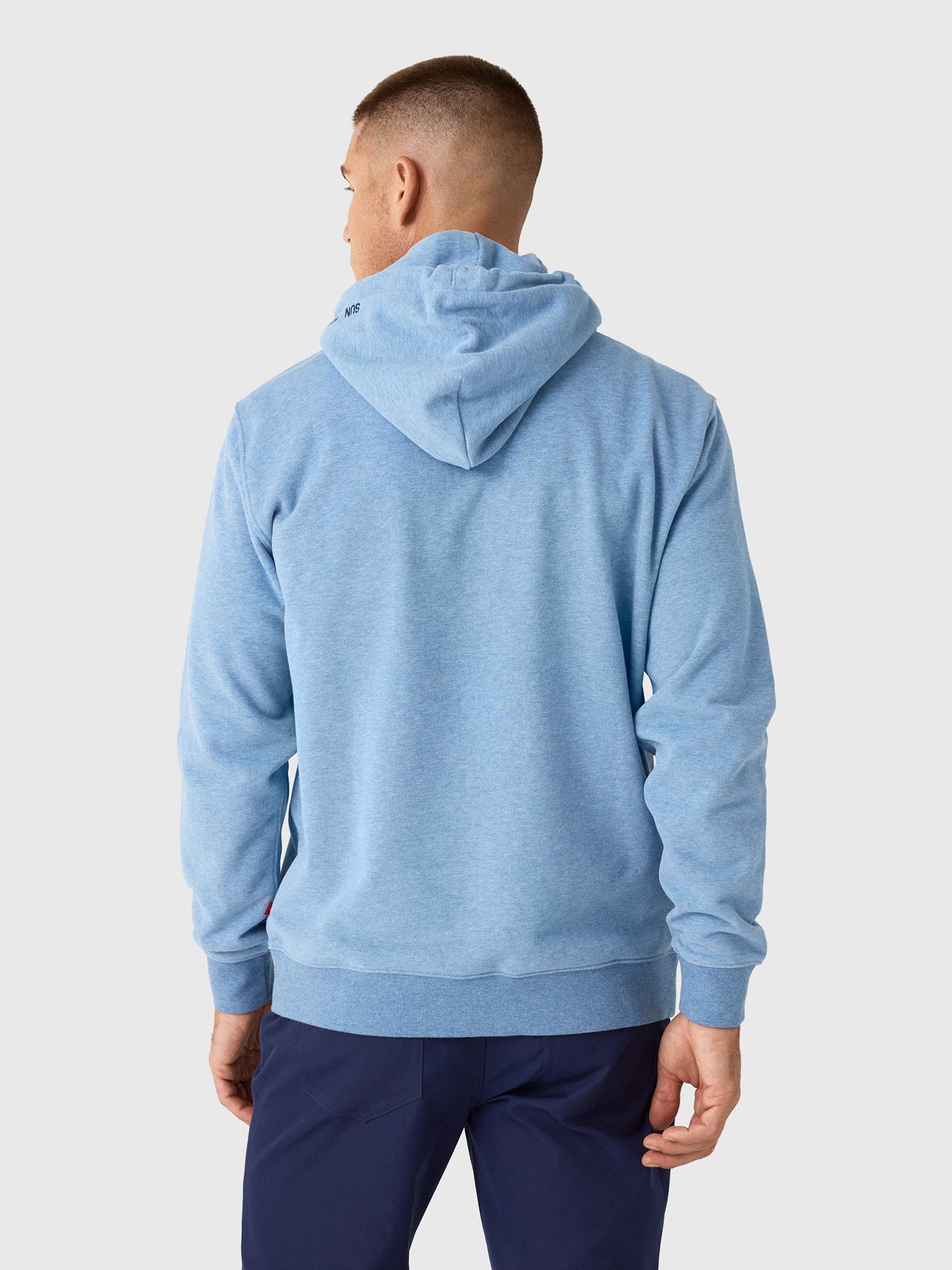 Sun Day Red Men's Icon Chain Stitch Hoodie - Saint Bernard