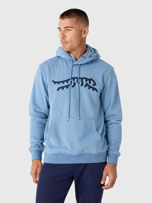 Sun Day Red Men's Icon Chain Stitch Hoodie - Saint Bernard