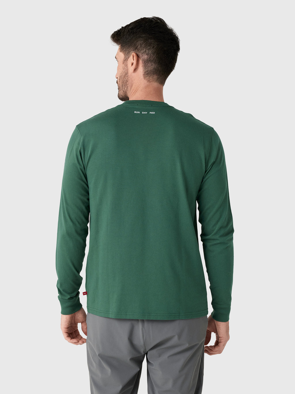 Sun Day Red Men's Long Sleeve Icon T-Shirt - Saint Bernard