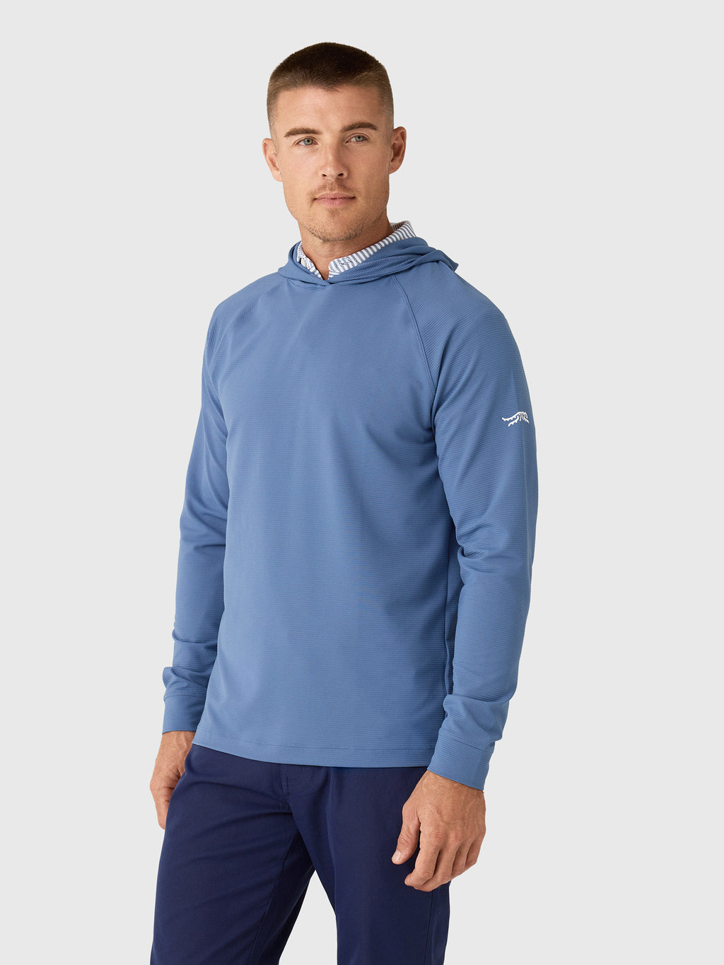 Sun Day Red Men's Training Corded Hoodie - Saint Bernard