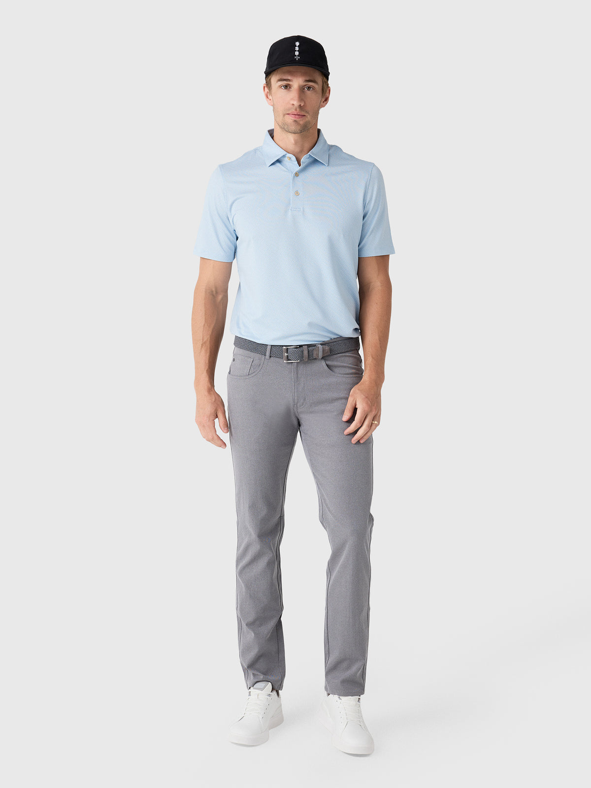 Sun Day Red Men's Heritage Cypress Axe Thrower Polo II - Saint Bernard