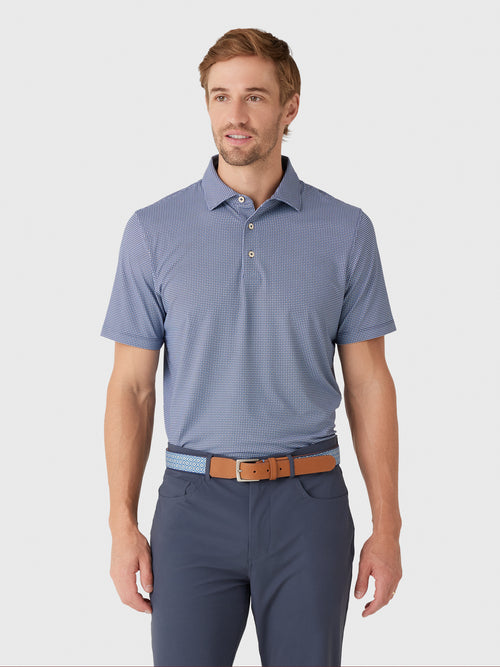 Sun Day Red Men's Cross Out Polo - Saint Bernard