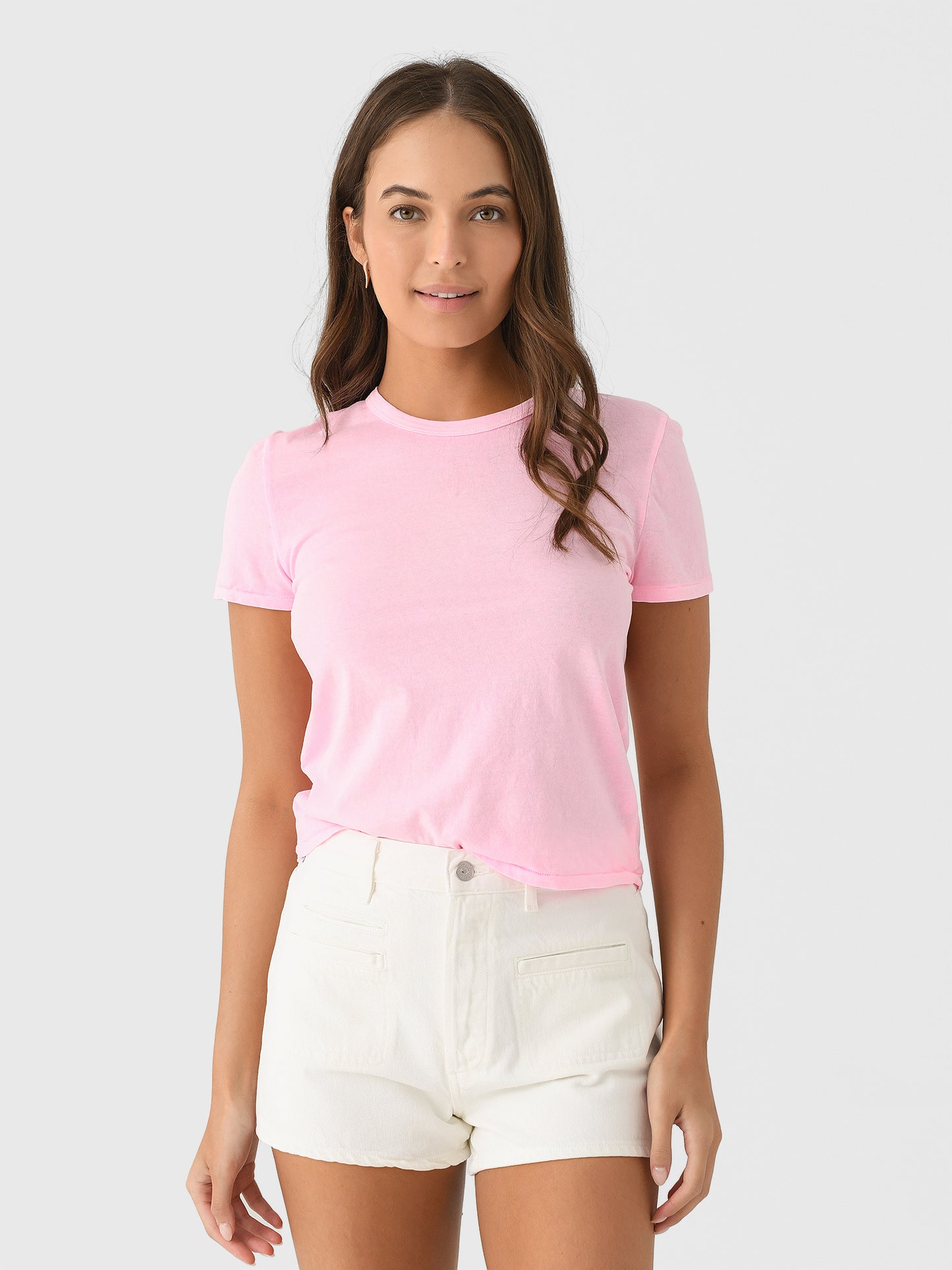 Asher Women's Noe Baby Tee - Saint Bernard