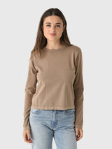 Asher Women's Lucy Long Sleeve Tee - Saint Bernard