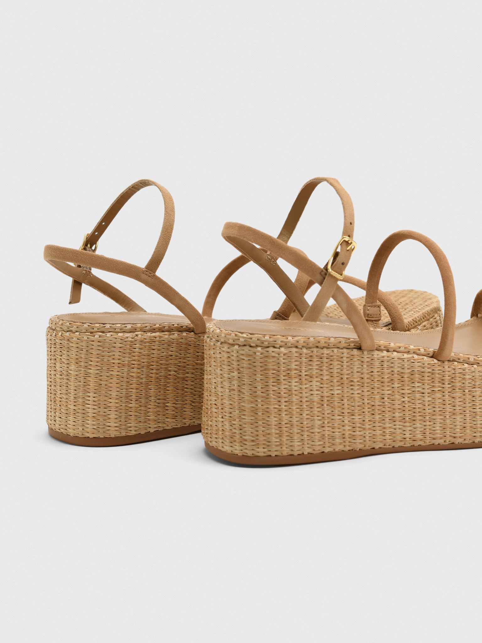 Larroude Women's Gio Flatform Sandal - Saint Bernard