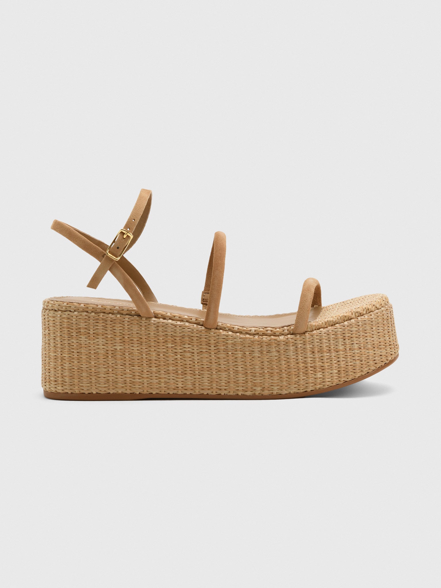 Larroude Women's Gio Flatform Sandal - Saint Bernard