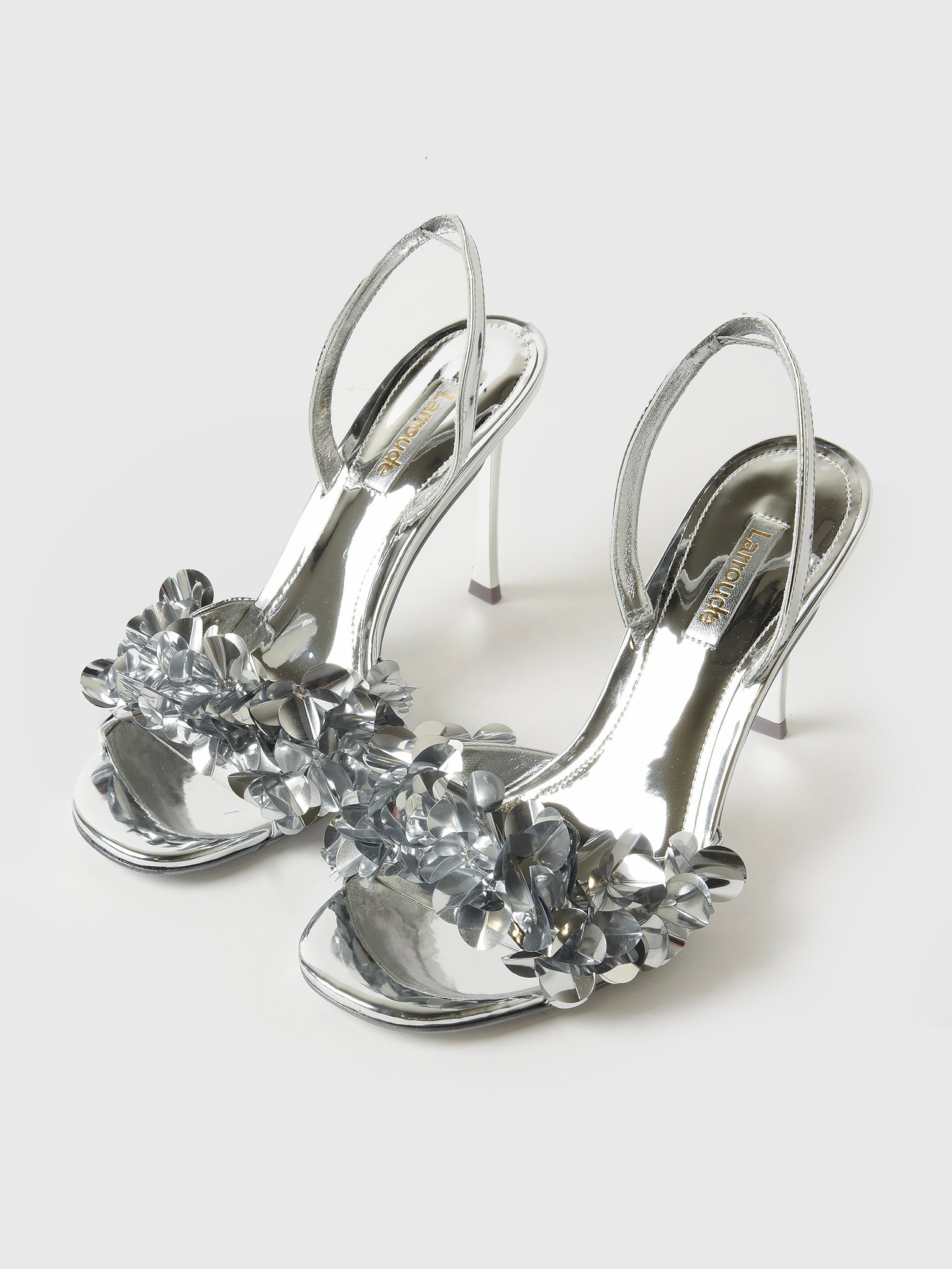 Larroude Women's Morgan Heel Sandal - Saint Bernard