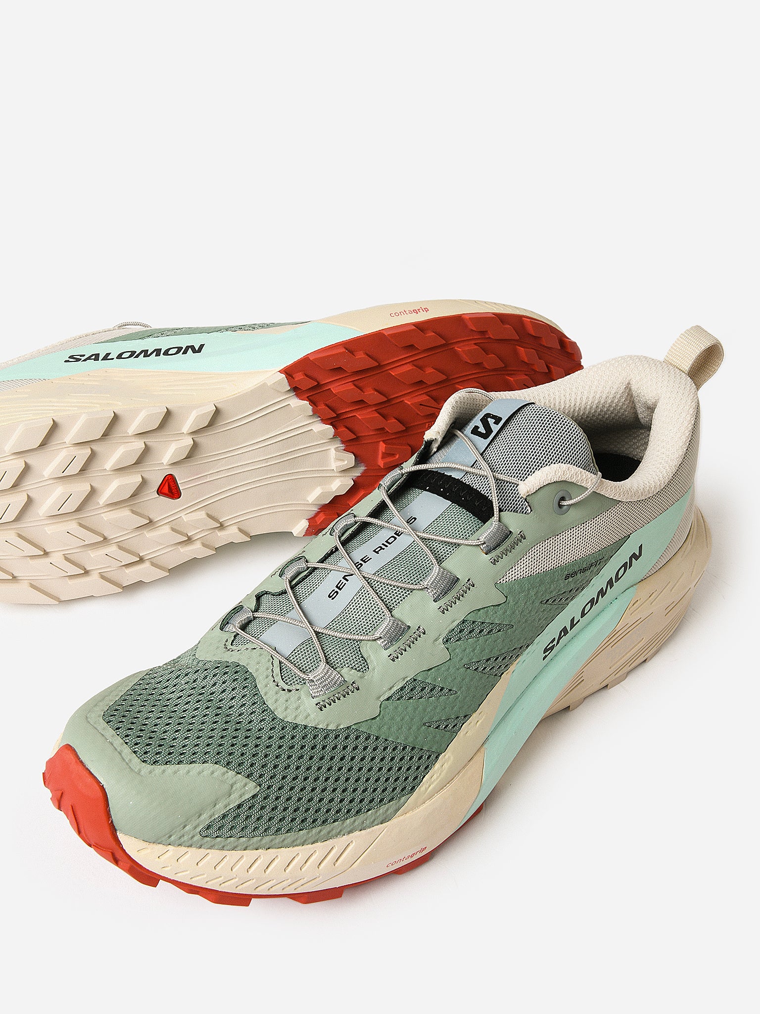 Salomon Men's Sense Ride 5 Running Shoe - Saint Bernard