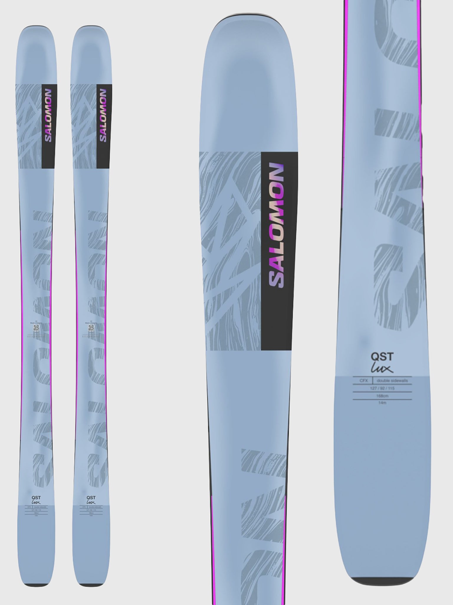 Salomon QST Lux 92 Women's Skis 2025 - Saint Bernard