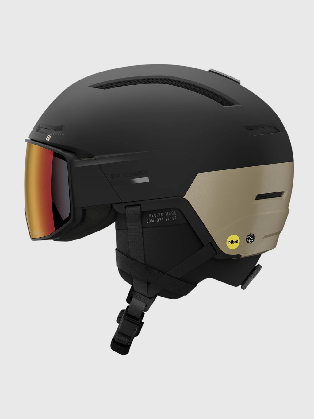 Salomon Driver Prime Sigma Photo MIPS Snow Helmet - Saint Bernard