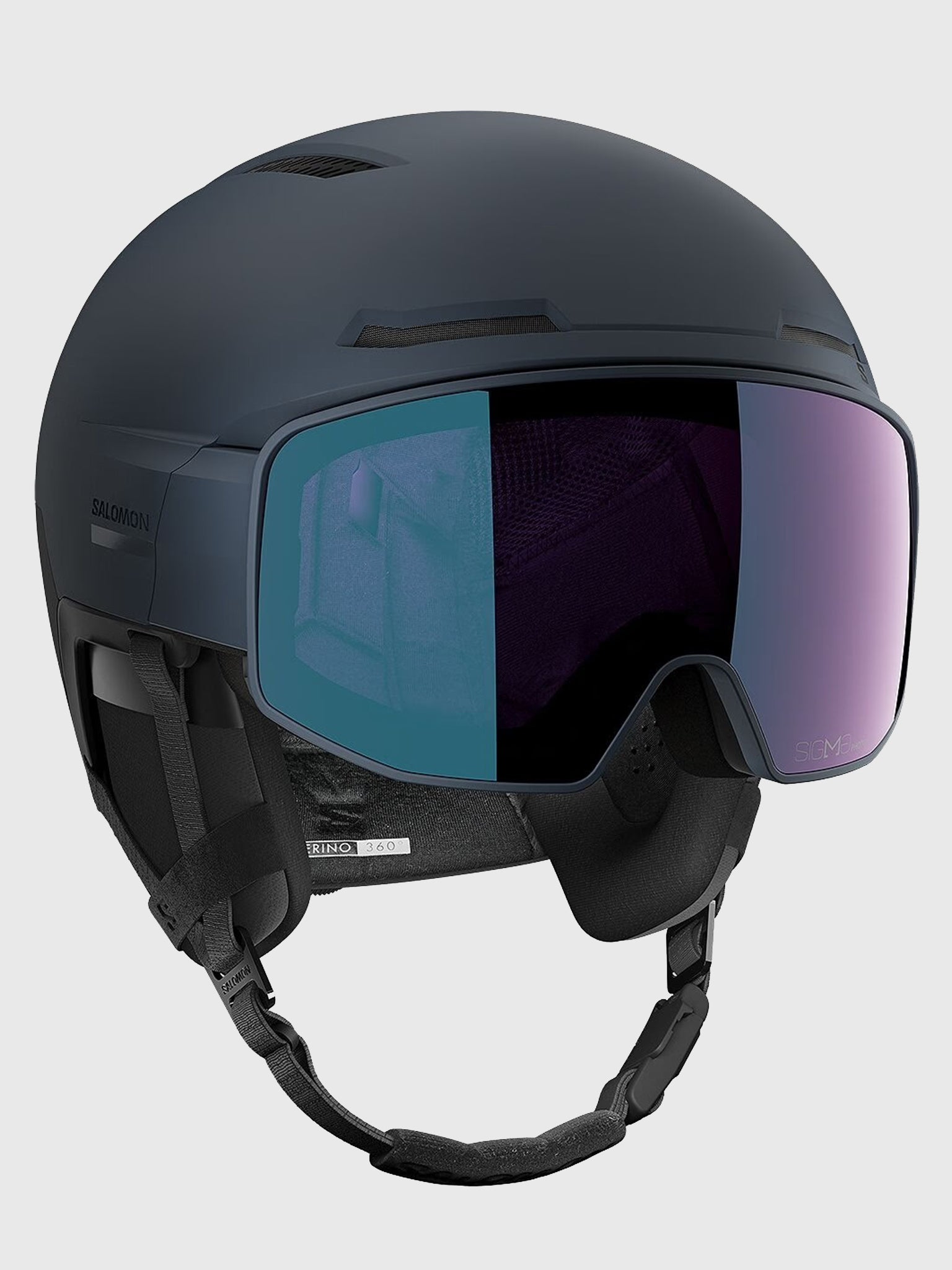 Salomon Driver Prime Sigma Photo MIPS Snow Helmet - Saint Bernard