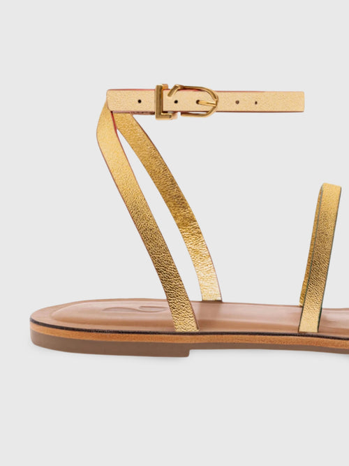 Larroude Women's Biarritz Flat Sandal
