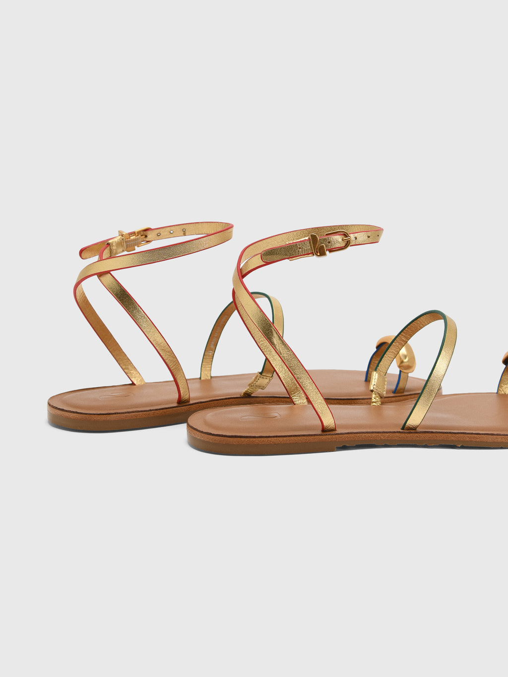 Larroude Women's Biarritz Flat Sandal