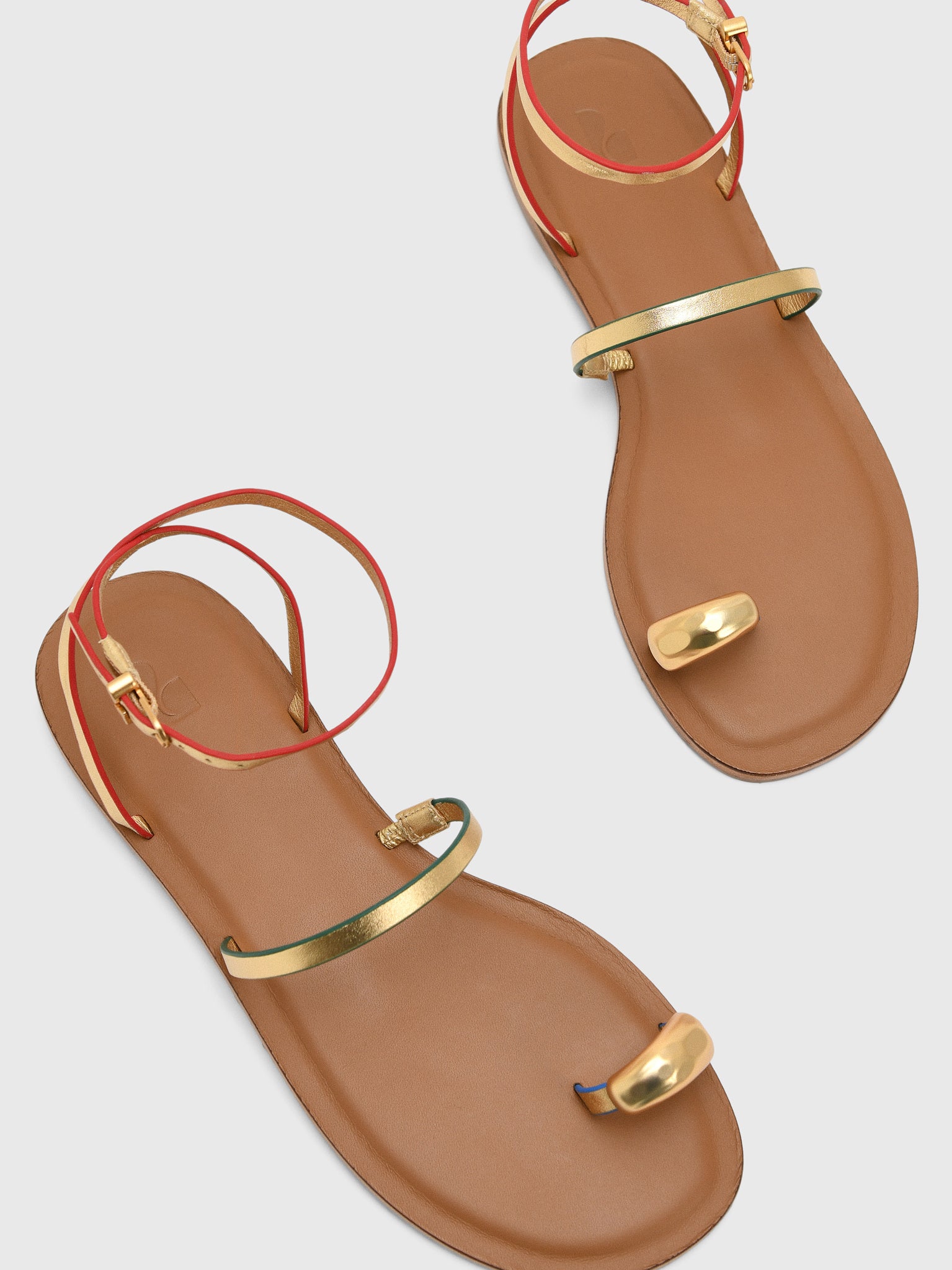 Larroude Women's Biarritz Flat Sandal