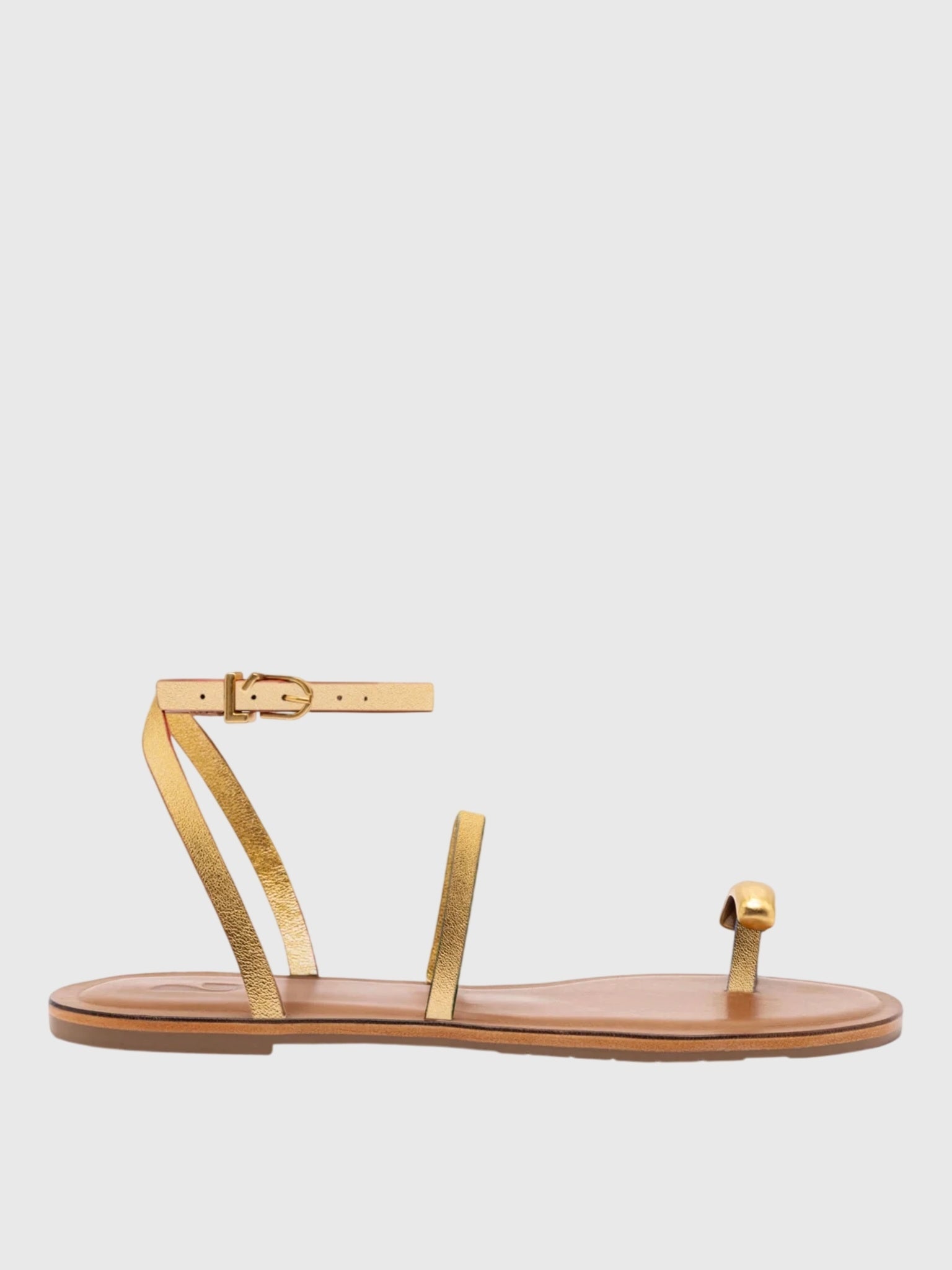 Larroude Women's Biarritz Flat Sandal - Saint Bernard