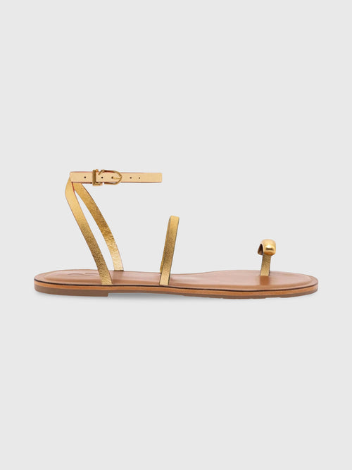 Larroude Women's Biarritz Flat Sandal