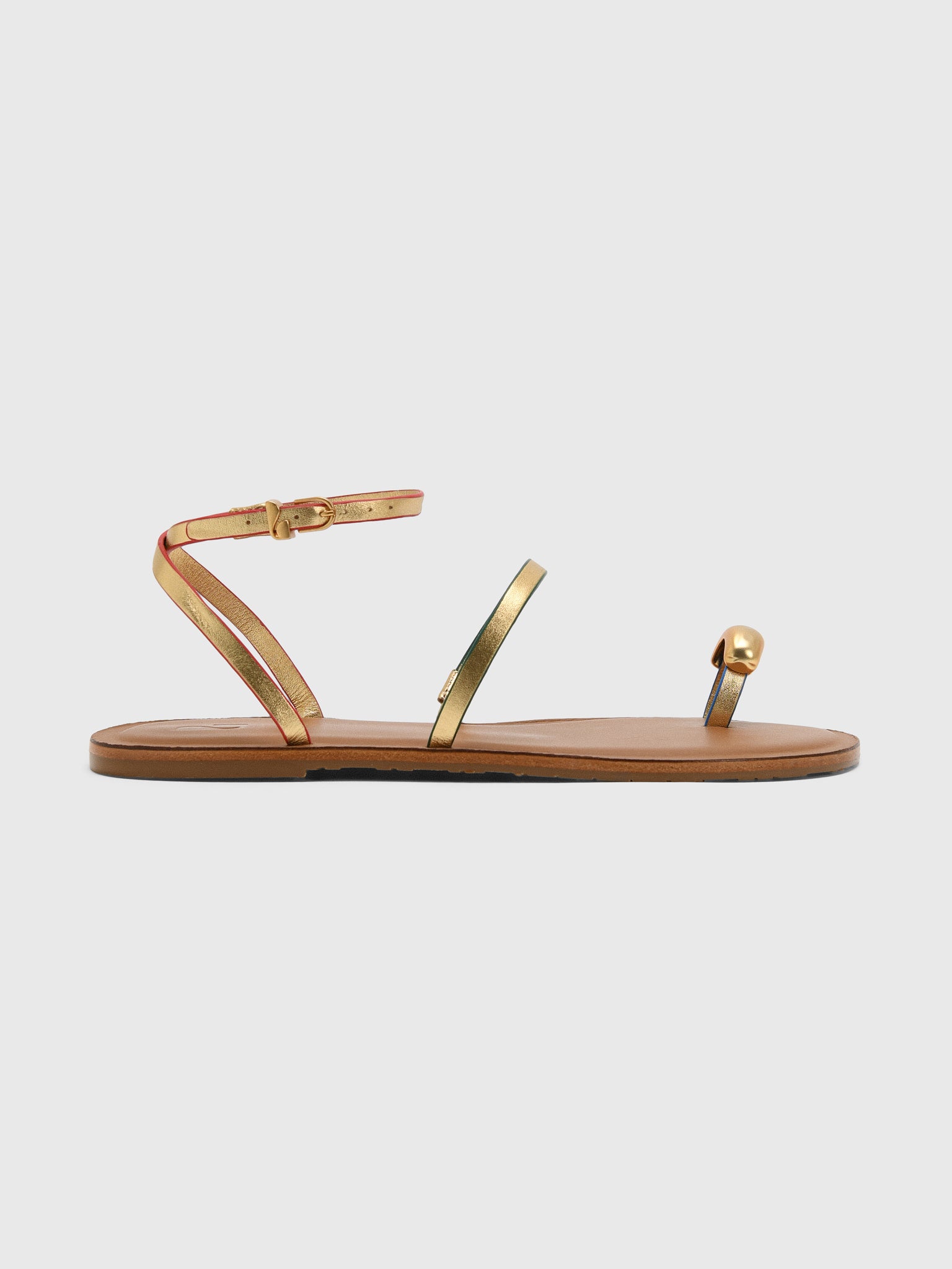 Larroude Women's Biarritz Flat Sandal