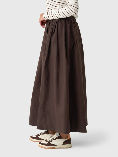 Asher Women's Kate Poplin Pleated Skirt