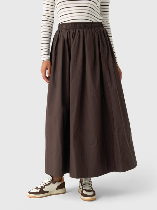 Asher Women's Kate Poplin Pleated Skirt