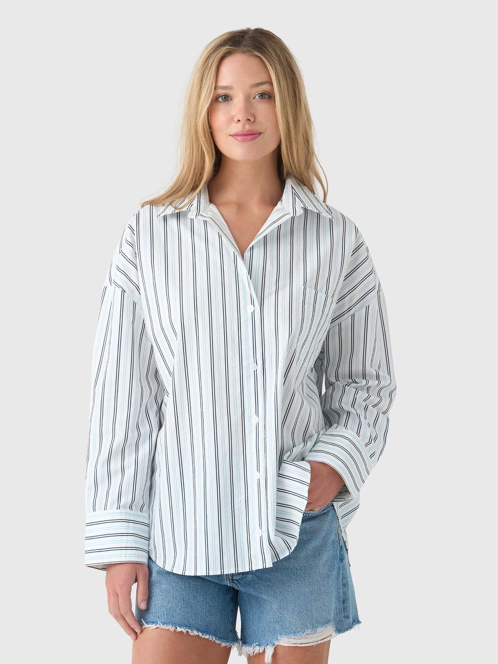 Asher Women's Karis Button-Down Shirt - Saint Bernard