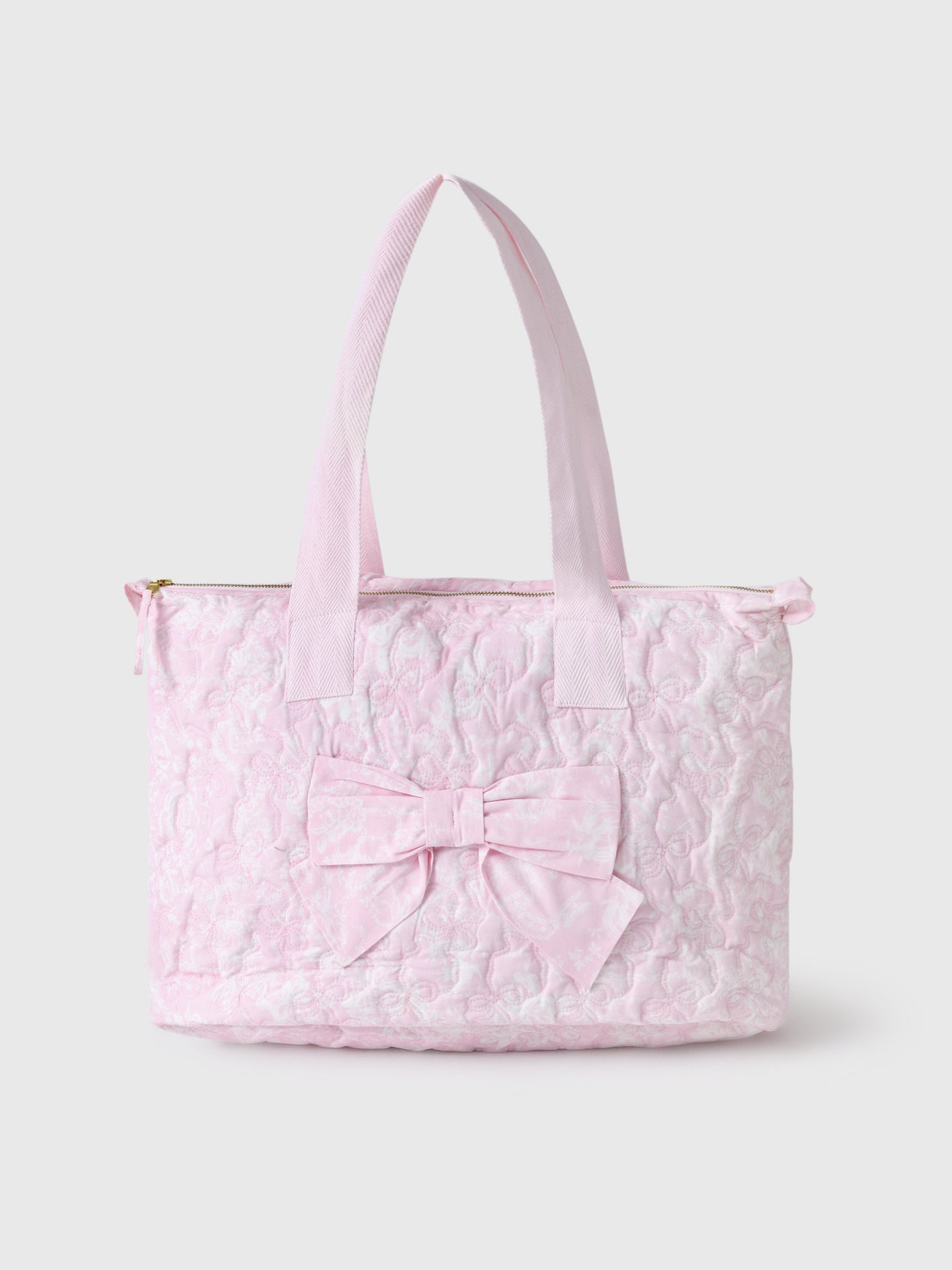 LoveShackFancy Oran Floral Weekender Bag - Saint Bernard