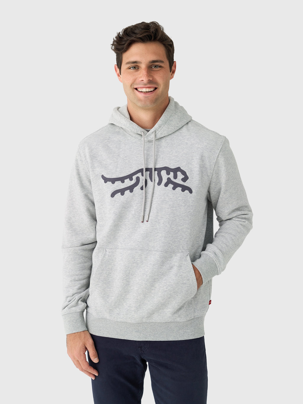 Sun Day Red Men's Icon Chain Stitch Hoodie - Saint Bernard