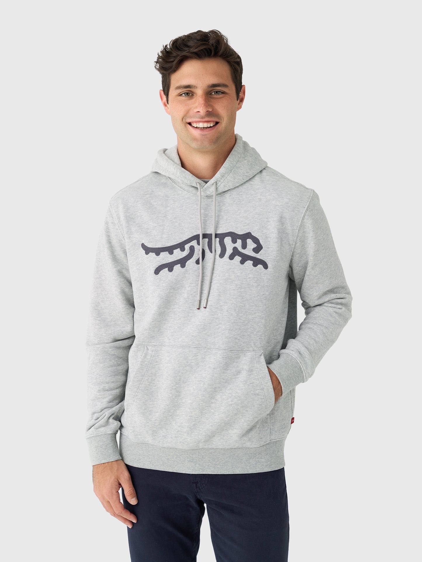 Sun Day Red Men's Icon Chain Stitch Hoodie - Saint Bernard