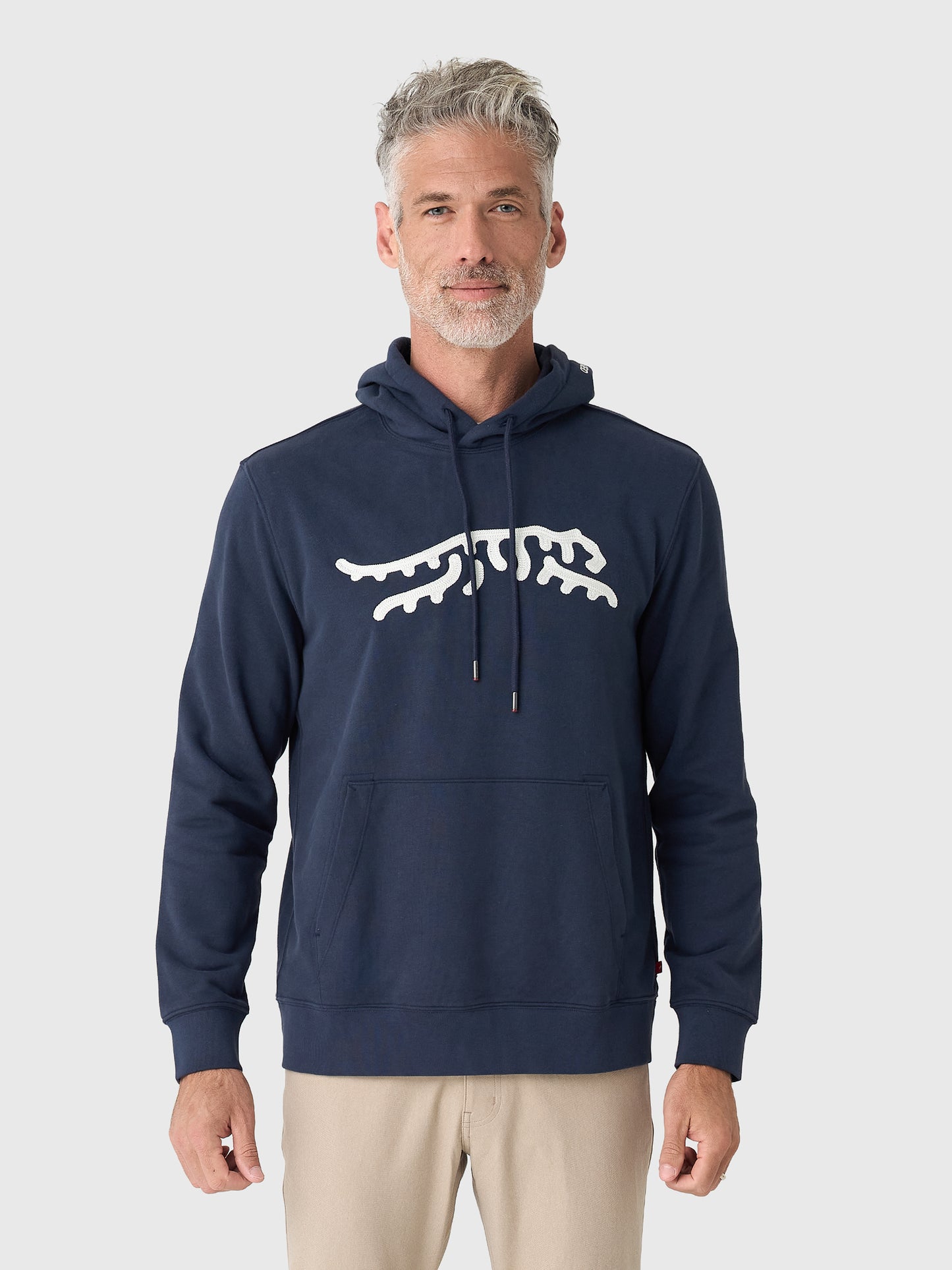 Sun Day Red Men's Icon Chain Stitch Hoodie - Saint Bernard