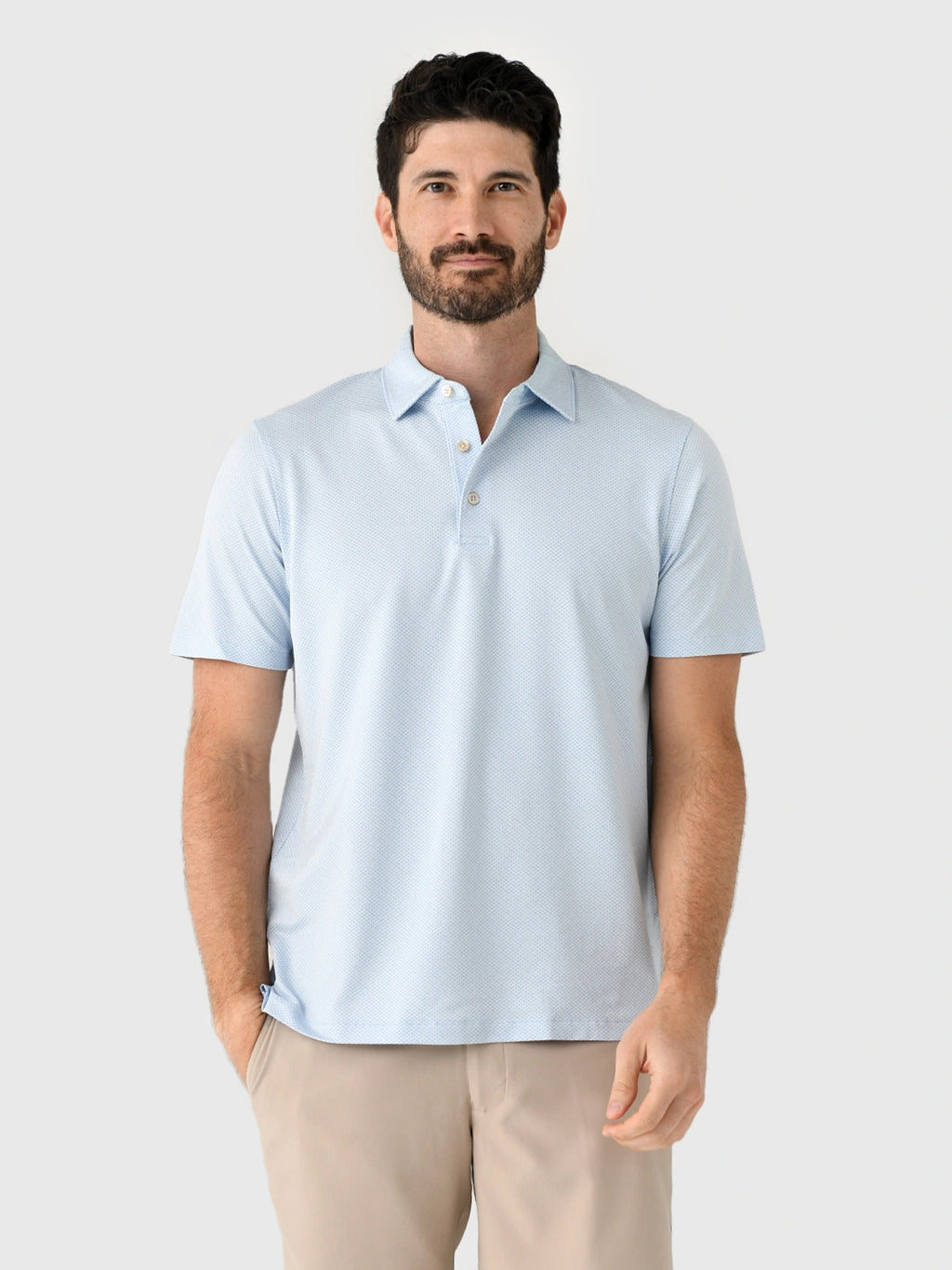 Sun Day Red Men's Heritage Cypress Ax Thrower Polo - Saint Bernard